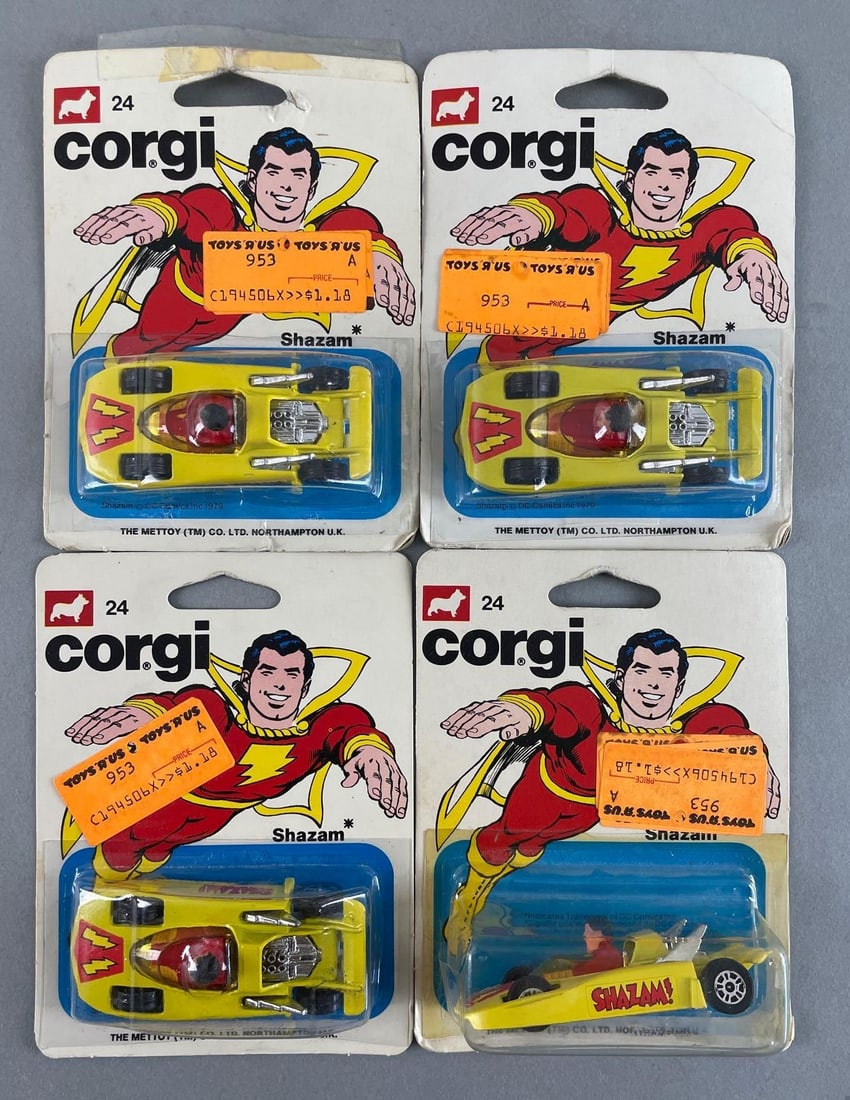 Group of Corgi Shazam Die-Cast Cars (1 of 2)