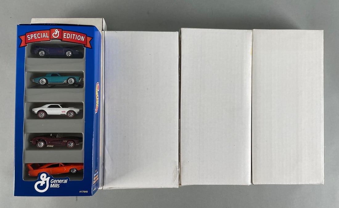 Group of 4 Mattel Hot Wheels Special Edition General Mills Die-Cast Vehicle Sets (1 of 3)