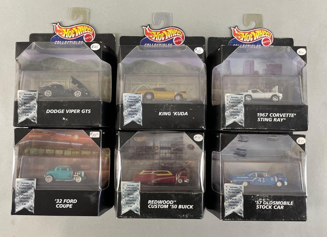 Group of Mattel Hot Wheels Limited Edition Die-Cast Vehicles (1 of 2)