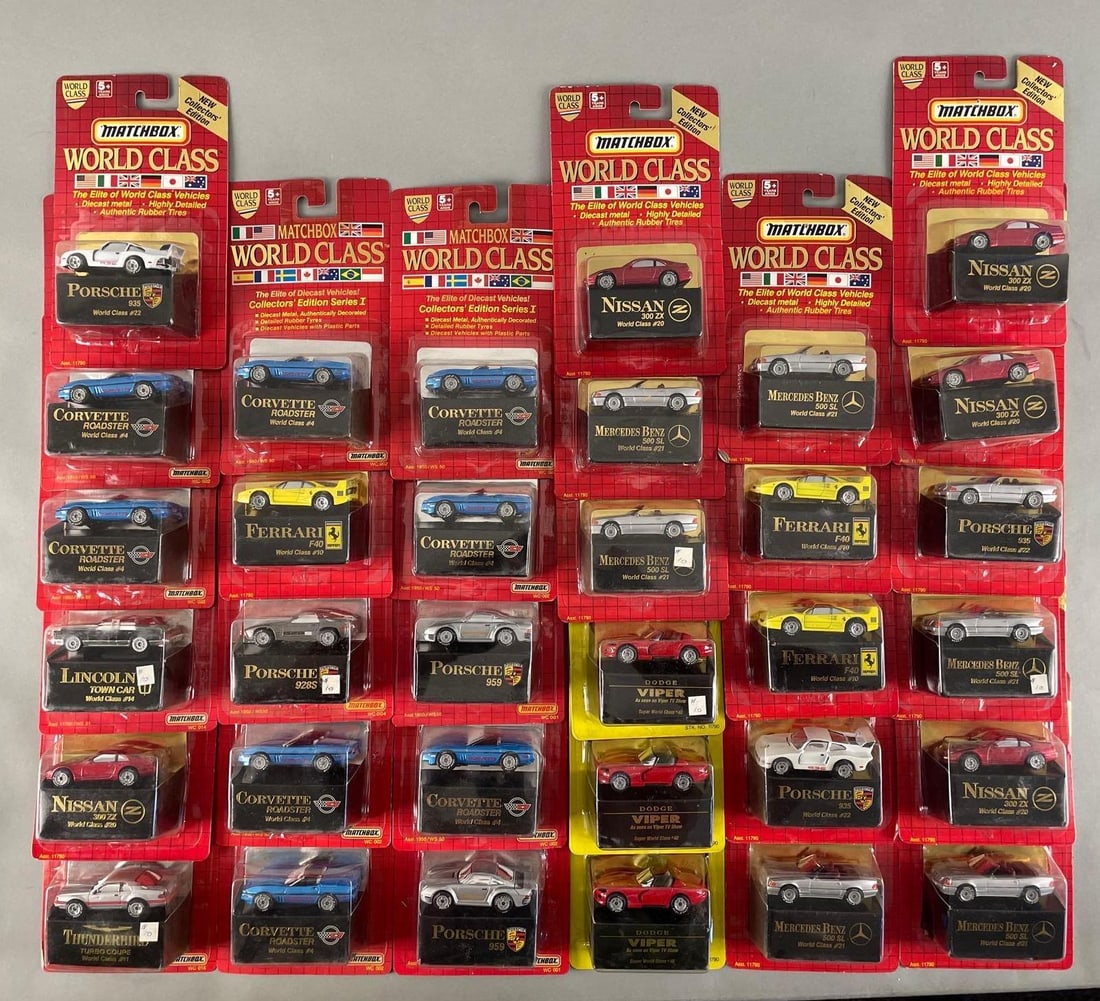 Group of Matchbox World Class Die-Cast Cars (1 of 3)