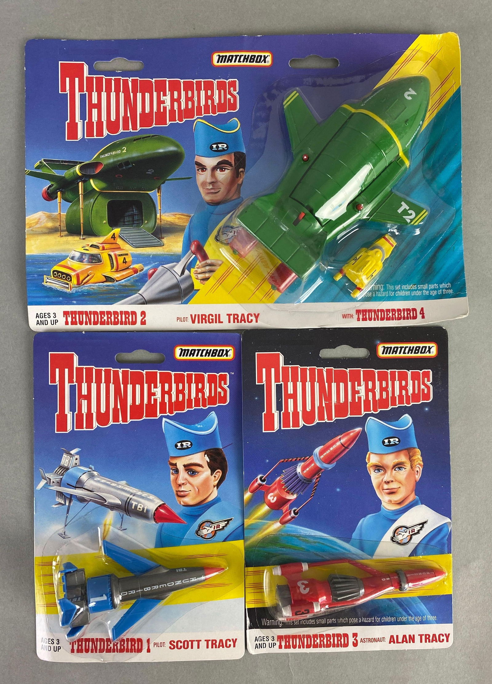 Group of 3 Matchbox Die-Cast Thunderbirds (1 of 2)