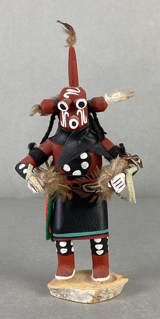 Padilla Native American Mudhead Kachina Doll (1 of 6)
