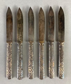 Set of 6 Pairpoint No. 12 Fruit Knives