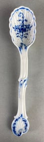 Meissen Blue Onion Porcelain Strainer Spoon