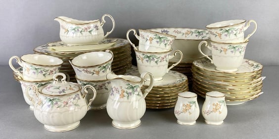 Noritake Brookhollow Pattern Bone China Set