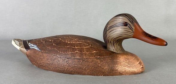 1985 Ethan Allen Janice Murray Mallard Hen Wood Duck Decoy
