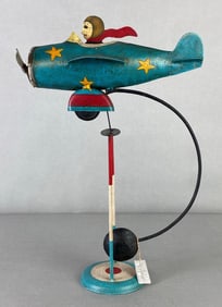 Cast Metal Flying Ace Sky Hook Balance Toy