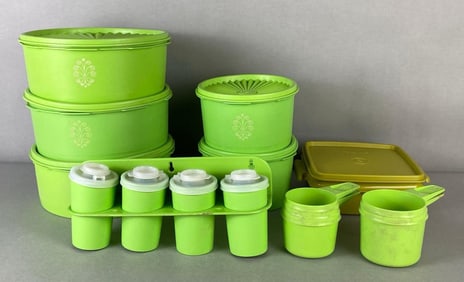Group of Vintage Tupperware Containers
