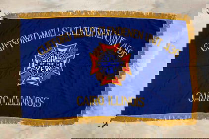 VFW Clifford Mills Clendenen Unit 346 Flag