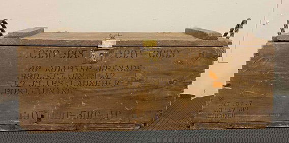 US Military M1A2 Grenade Crate