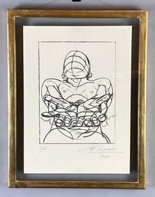 1945 David Alfaro Siqueiros Nuestra Imagen Actual Lithograph
