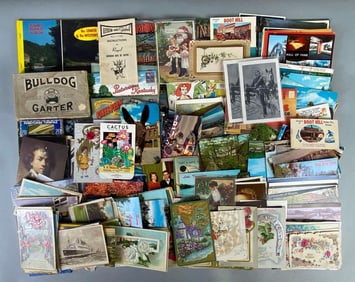 Group of Postcards and More