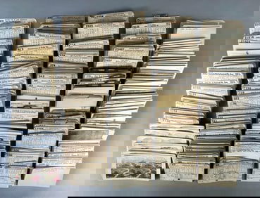 Large Group of Chicago Fire Department Dispatch Log Pages and More