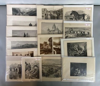 Group of Lithograph Prints and More