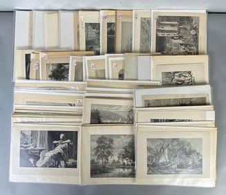 Large Group of Lithograph Prints