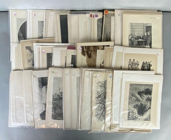 Large Group of Lithograph Pages and More