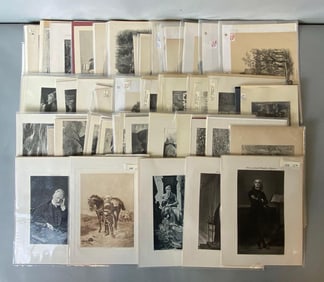Large Group of Lithograph Pages