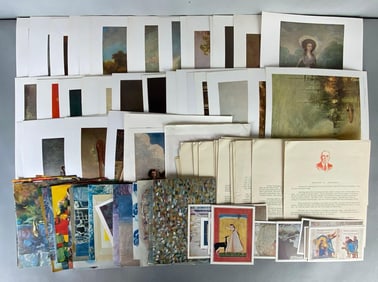 Large Group of Lithograph Art Prints and More