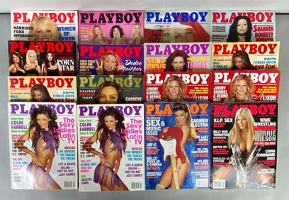 Group of 30+ Playboy Magazines