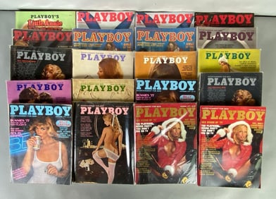 Group of 20 Playboy Magazines
