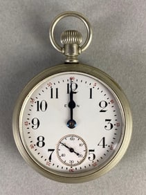 Elgin 7 Jewel Open-Face Pocket Watch