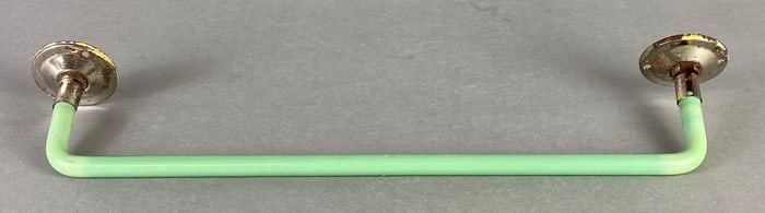 Vintage Jadeite Towel Bar
