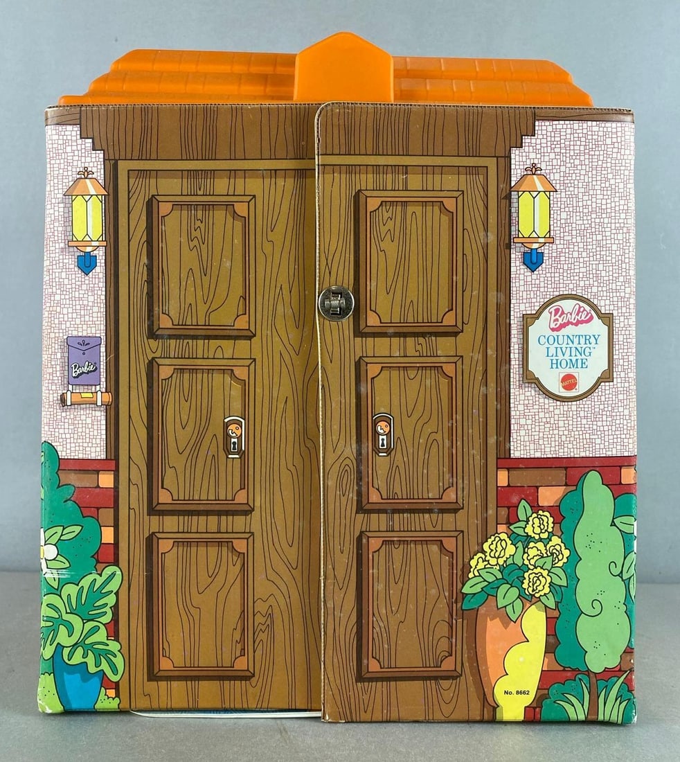 1973 Mattel Barbie Country Living Home: Unknown completion. Measures 15 x 13 x 11 inches.