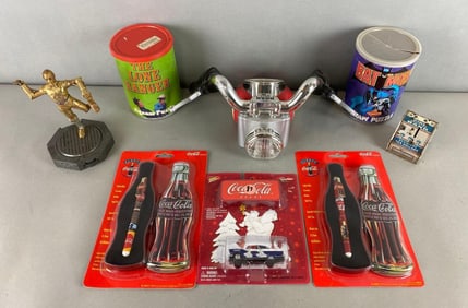 Group of Coca Cola Items and More