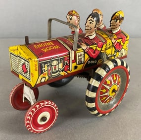 Vintage Marx Crazy Jalopy Tin Litho Wind-Up Toy
