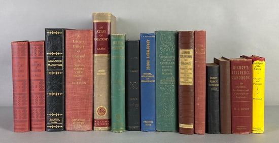 Group of 15 Vintage Educational Hardcover Books
