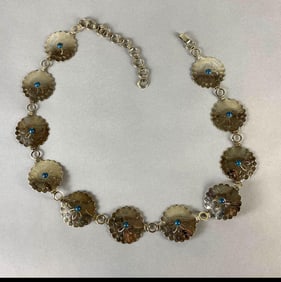 Native American Style Medallion Link Belt