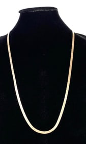 Sterling Silver Italian Silver Chain Necklace
