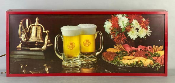1976 Schlitz Beer Light Up Advertising Sign
