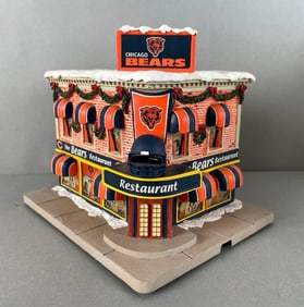 Hawthorne Village Chicago Bears Restaurant Christmas Village Building