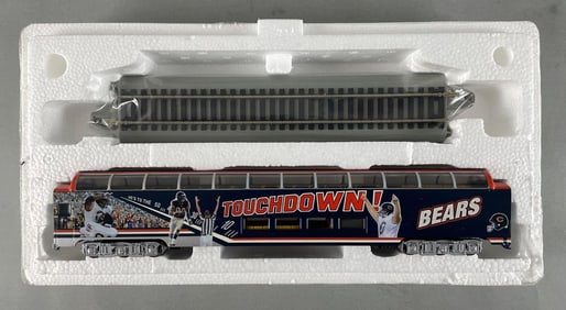 Hawthorne Village Chicago Bears Bachmann HO Scale Touchdown Dome Train Car