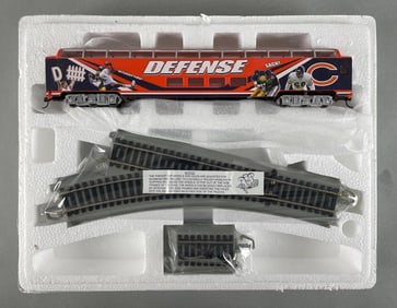 Hawthorne Village Chicago Bears Bachmann HO Scale Train Car and Tracks