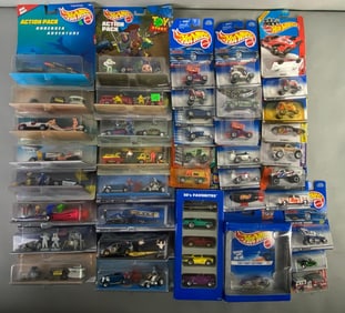 Group of Mattel Hot Wheels Die-Cast Cars
