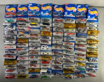Group of Assorted Mattel Hot Wheels Die-Cast Cars