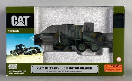 CAT Die-Cast Military 140H Motor Grader
