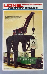 Lionel O Gauge Gantry Crane
