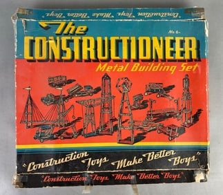 The Constructioneer No. 6 Metal Building Set