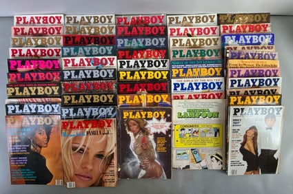 Group of 40+ 1970s - 1990s Playboy Magazines