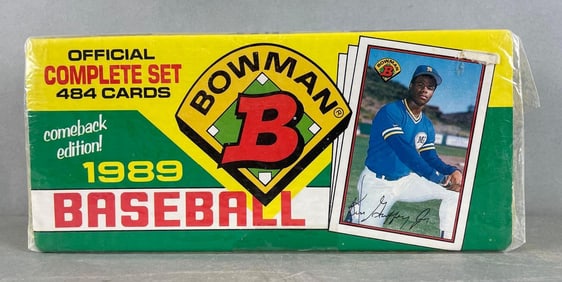 Sealed 1989 Bowman Baseball Complete Set