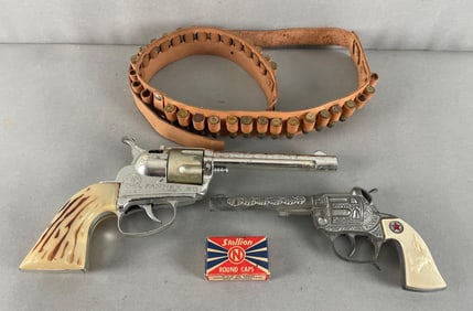 Group of Cap Guns and More