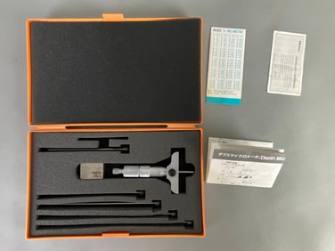Japanese Mitutoyo Depth Micrometer Series 129