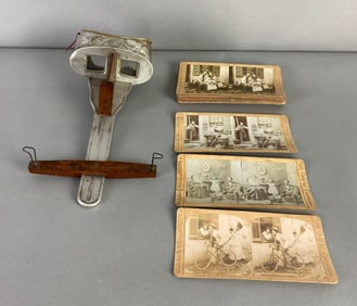1865 The Perfecscope Stereoscope with Cards