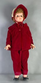 Vintage Articulated Blinking Doll