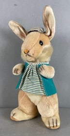 Vintage Jestia Musical Easter Bunny Plush