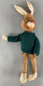Antique Schuco Poseable Plush Bunny