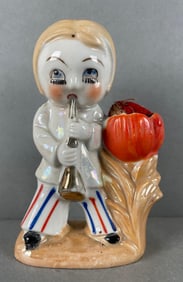 Vintage Japanese Porcelain Halloween Figural Pin Holder